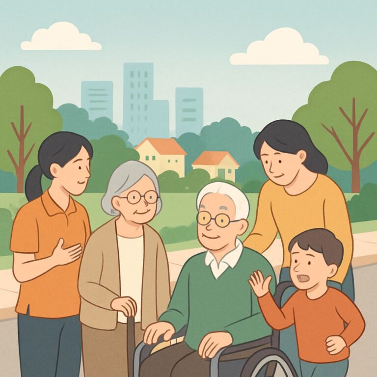 Building an Elderly-Friendly Community