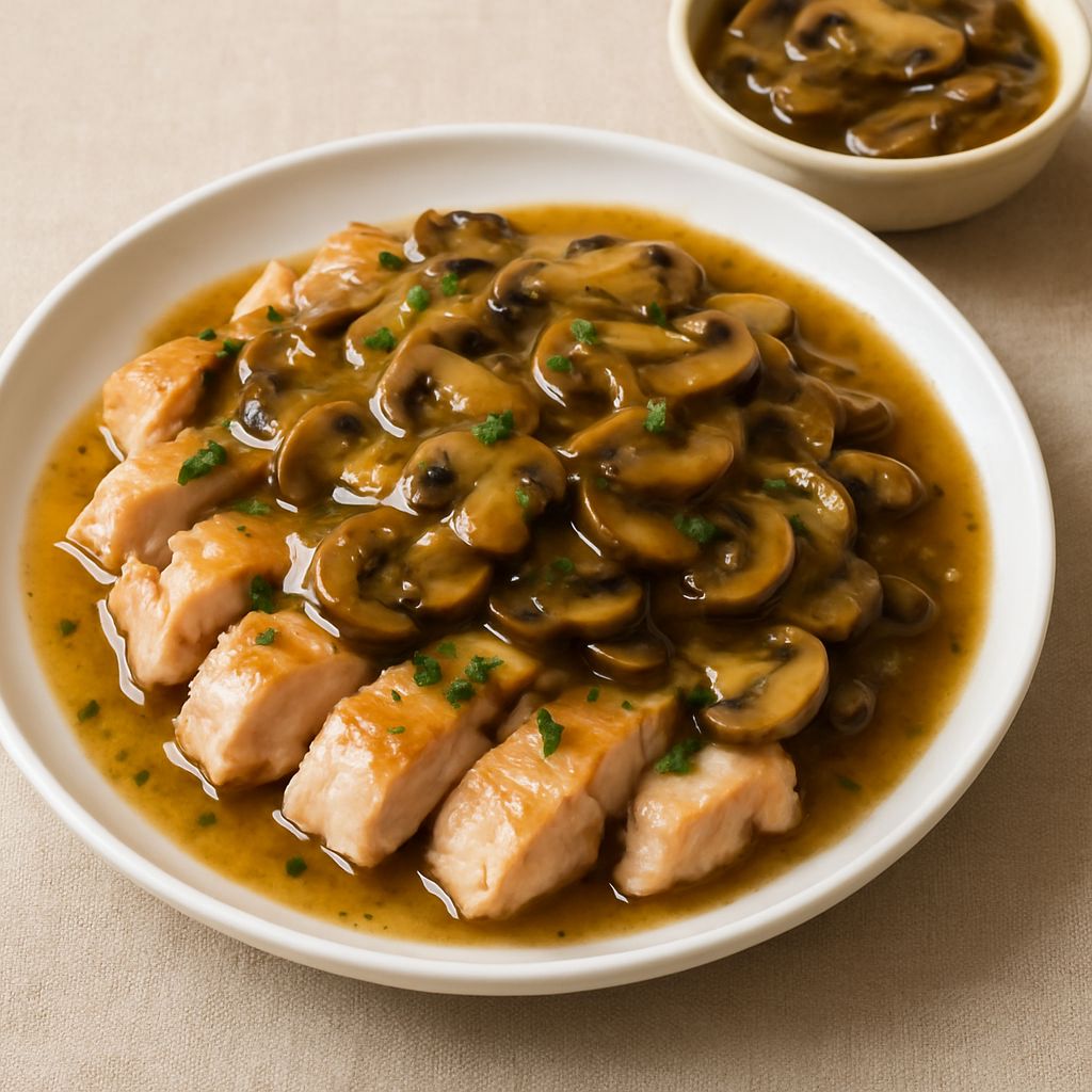 Mushroom Baked Chicken
